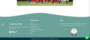 🚀 Rediseño web profesional: la historia detrás de cómo transformamos turismojoven.es 10 Captura de pantalla turismo joven 04