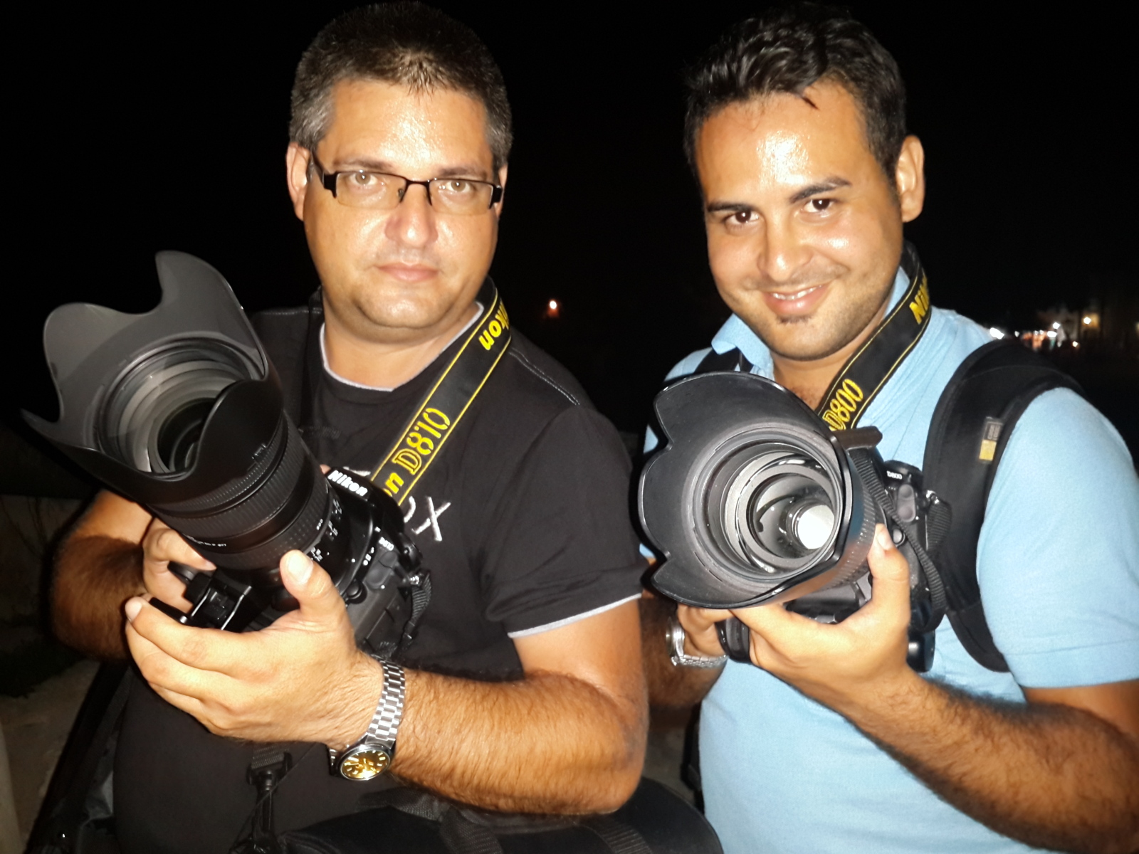 Iván Calás y Ariel Mena