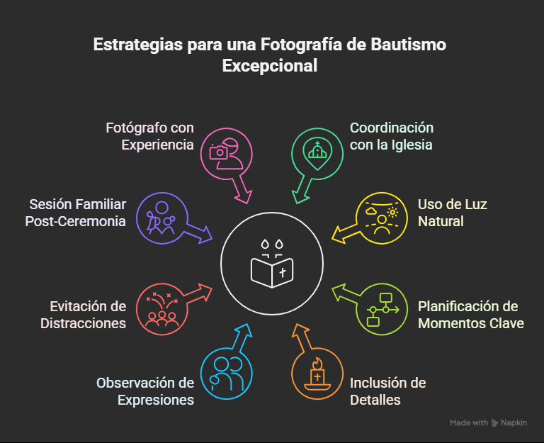 Fotografía de bautizo: 8 claves para tener recuerdos inolvidables de tu bebé