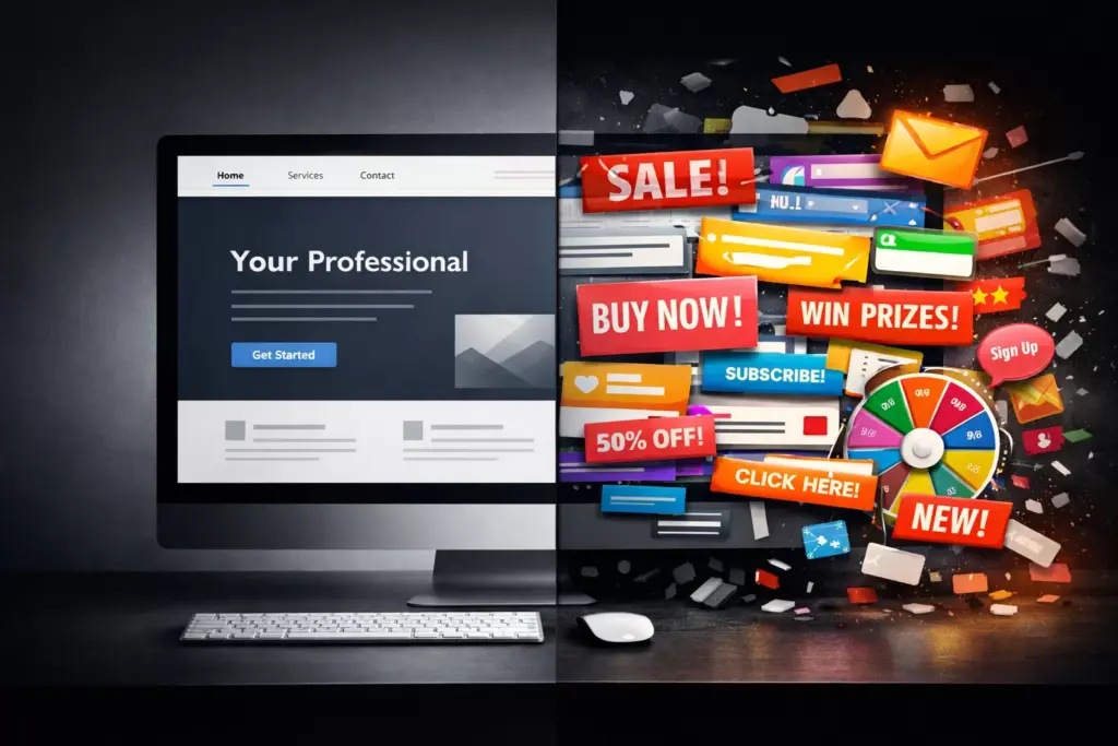 5 professional Website
